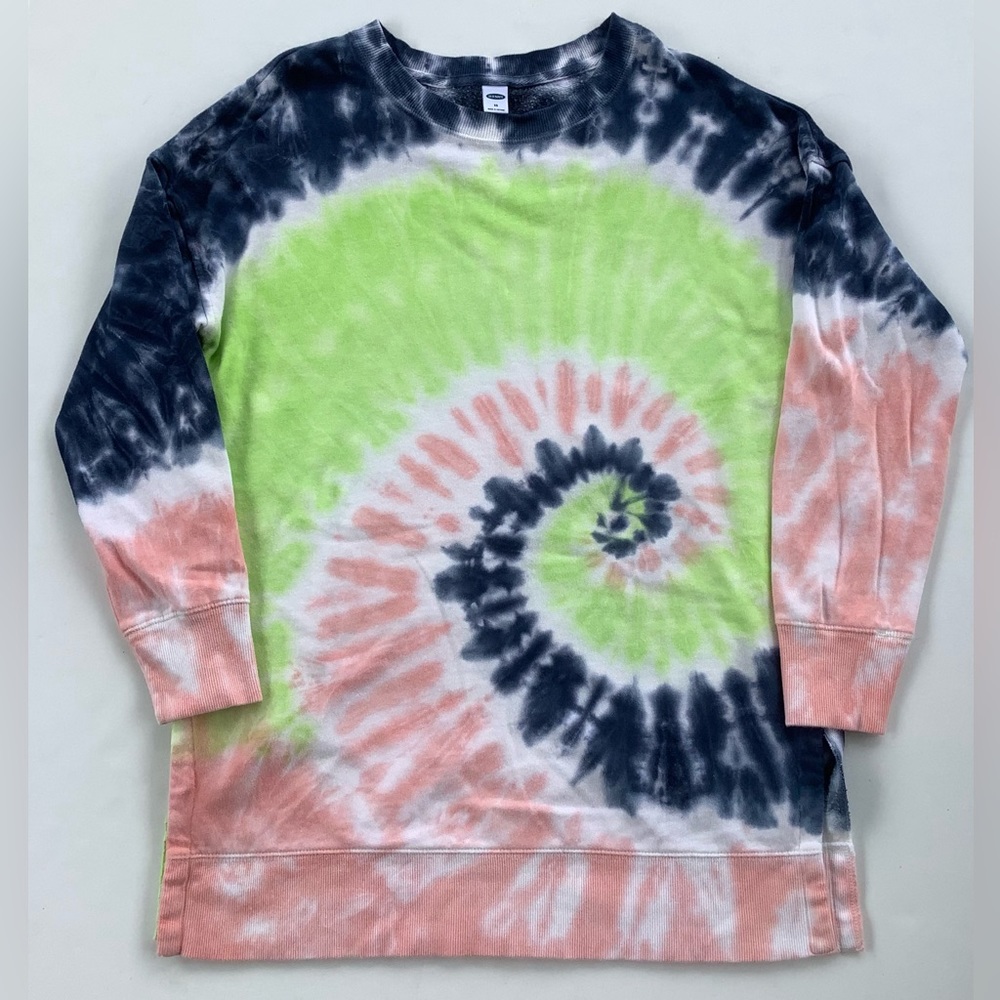 Old Navy Tie Dye Tunic Sweatshirt